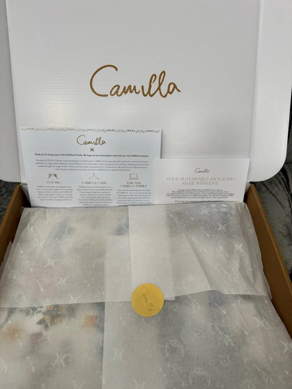 NWT Camilla Jersey Tank Dress in “Tiles Darls” sz 3X - Picture 11 of 13